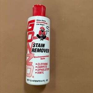 Gonzo Stain Remover 8oz Environmentally Safe Clothing Carpet Vinyl Partial
